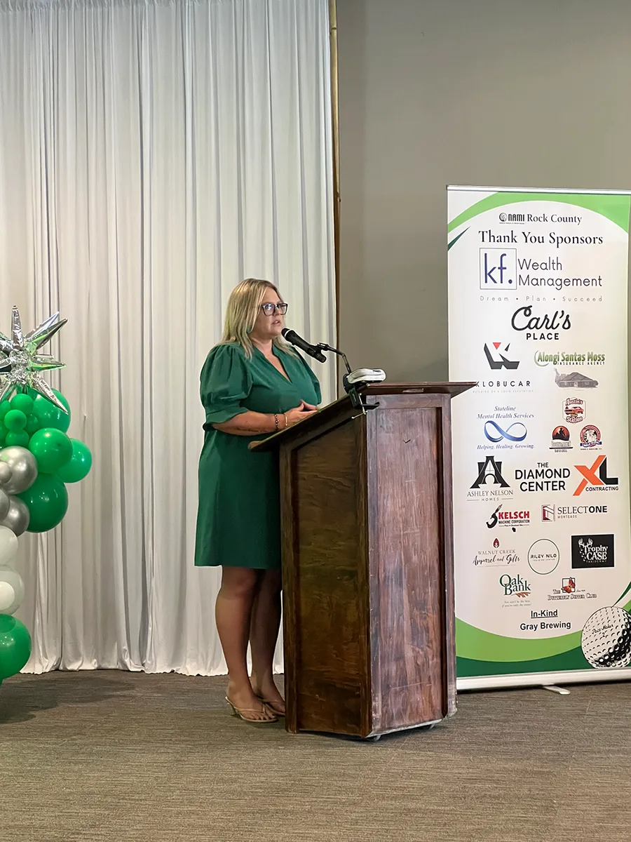 NAMI Rock County speaker at annual awards dinner