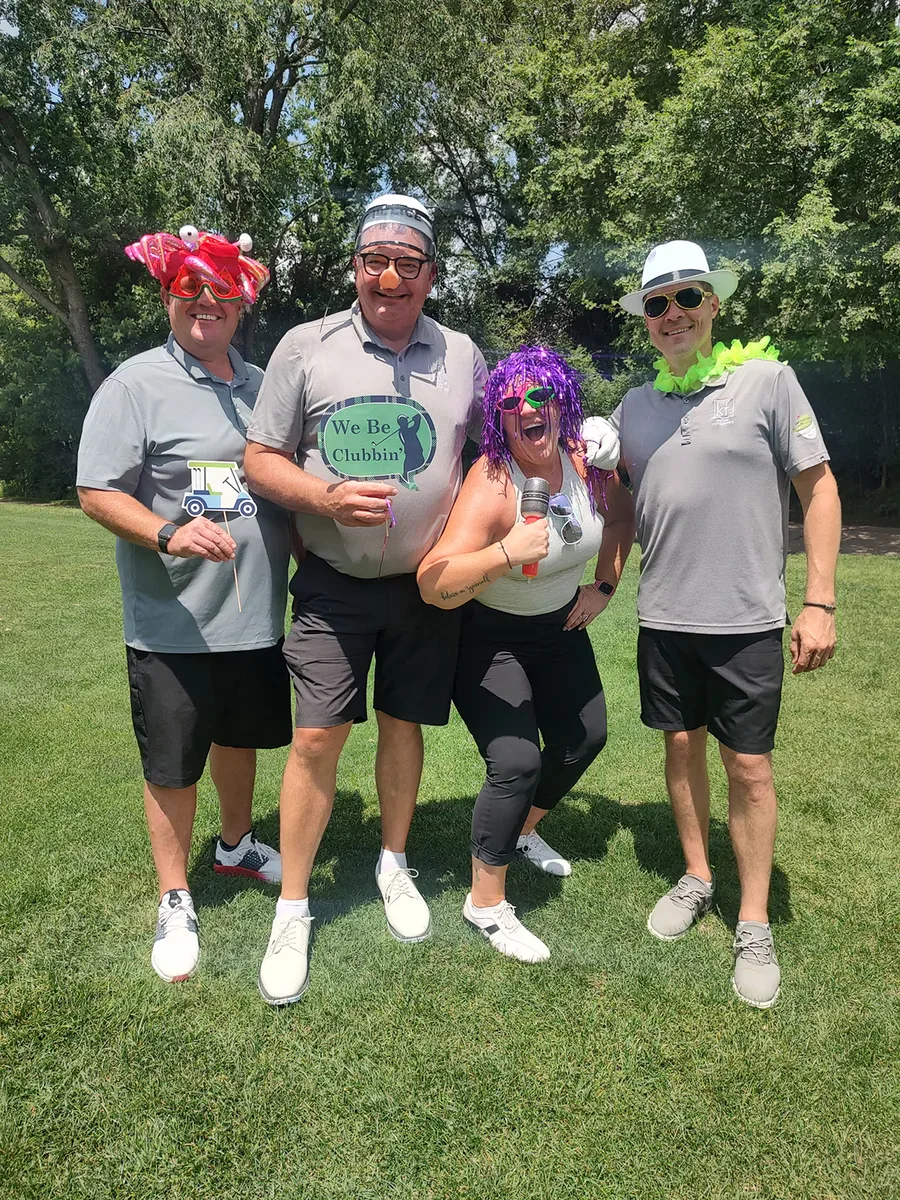 Participant at NAMI Rock County Golf Outing